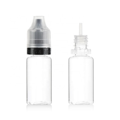 Factory child proof cap pet vape for 10ml tpd plastic dropper bottles