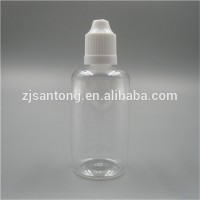 50ml PET plastic empty e-liquid bottle with child-proof cap