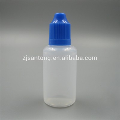 high quality 30ml LDPE plastic dropper bottle e-liquid bottle childproof cap