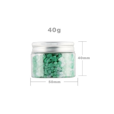 40ml Clear Small Plastic Bottle Powder Jar and Lids Empty Cosmetic Containers Makeup Box Packaging Plastic Tubes with Caps