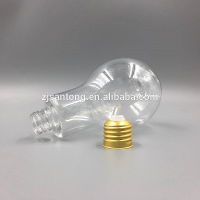 100ml 200ml 300ml 400ml 500ml drinkware plastic light bulb shaped straw cup juice water beverage bottle